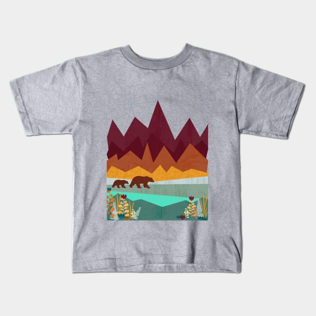 Peak Kids T-Shirt by kakel